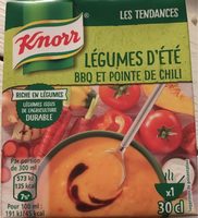 Knorr Soupe Légumes d'Eté BBQ Pointe de Chili 30cl