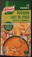 Potiron lait de coco