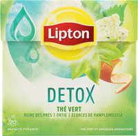 Lipton Thé Vert Detox 20 Sachets