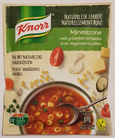 Minestrone avec légumes et pâtes