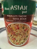 Knorr Mon Asian Plat Déshydraté Nouille au Poulet façon Soto Ayam 65g