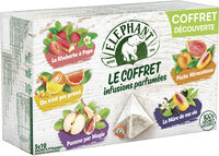 Le Coffret Découverte Infusions parfumées 5 x 10 sachets pyramide