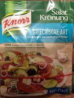 Salatkrönung Griechische Art