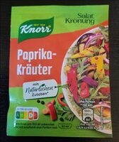 Salatkrönung Paprika-Kräuter