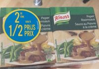 Sauce au poivre à la crème