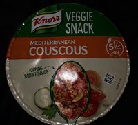 Veggie snack mediterranean couscous