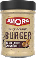 Amora Sauce Gourmet Burger aux Oignons Caramélisés 188g