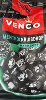 Mentholkruisdrop Hard Zoet