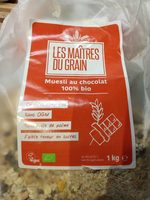 Muesli au chocolat 100% bio