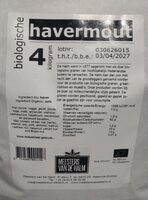 Biologische havermout