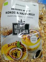 Krokante muesli kokos & hazelnoot