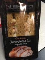 Sandwich au poulet grillé