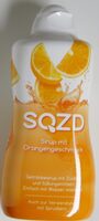 SQZD Sirup mit Orangengeschmack