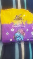 Chocolate eggs milk dark white