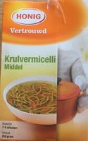 Krulvermicelli middel