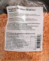 Lentilles corail