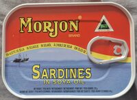 Sardines in soya oil