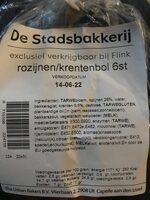 Rozijnen/krentenbol