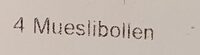 Mueslibollen