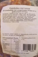 Kaasbollen met tomaat