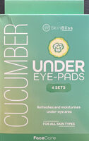 Cucumber under eye-pads