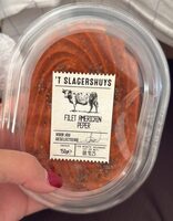 Filet Americain peper