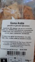 Gezouten en gekruide rijstcrackers