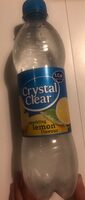 Cristal clear sparkling lemon flavour