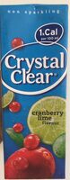 Crystal Clear Cranberry-Lime