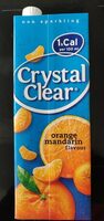 Crystal Clear orange mandarin flavour