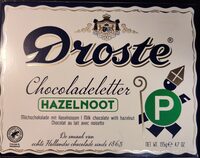 Droste Chocoladeletter hazelnoot
