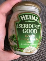 Herb &crème fraiche sauce