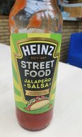 Street food jalapeño salsa