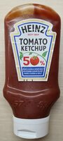 Tomato ketchup 50% kevesebb cukor és só