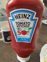 Tomato Ketchup Allégé en Sucres et en Sel