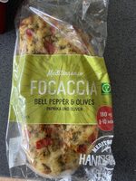 Focaccia paprika & olive