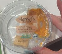 Cherry Pepper Houmous & Focaccine Bites