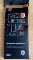 Expresso&coffee nibs milk chocolate