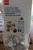 Zwart wit pastilles