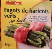Fagots de haricots vert au lard