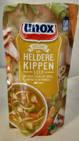 Heldere kippensoep