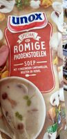 Romige paddenstoelensoep