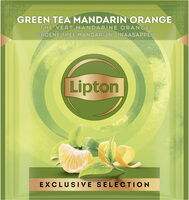 Lipton Exclusive Selection Thé vert Mandarine Orange 25 sachets pyramides