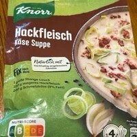 Hackfleisch Käse Suppe