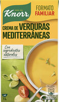 Crema de verduras mediterráneas