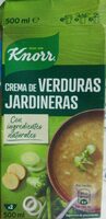 Crema de verduras jardineras envase 500 ml