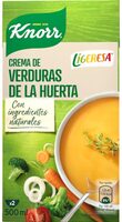 Ligeresa crema de verduras de la huerta