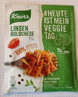 Linsen Bolognese