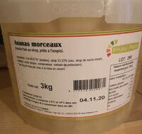 Ananas morceaux