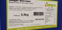 Mangue au sirop